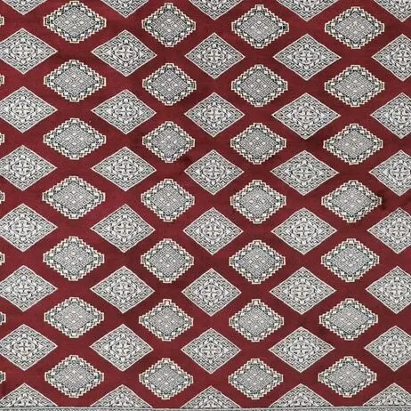Large Jaldar Oriental Area Rug NZ Wool pakistan (435×304)cm, claret jaldar oriental rug, close-up detail 3