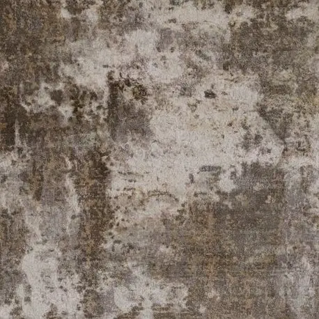 Abstract Area Rug Hand Knotted with CloudTexture Pure bamboo Silk Veg Dye India(356×251)cm, grey bamboo silk cloud rug, close-up detail 1