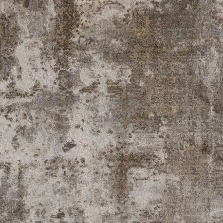 Abstract Area Rug Hand Knotted with CloudTexture Pure bamboo Silk Veg Dye India(356×251)cm, grey bamboo silk cloud rug, close-up detail 2