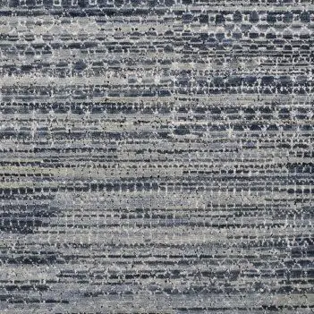 Modern Area Rug, Wool & Saree Silk german Dye Indian(240×168)cm, grey blue contemporary rug, close-up detail 2
