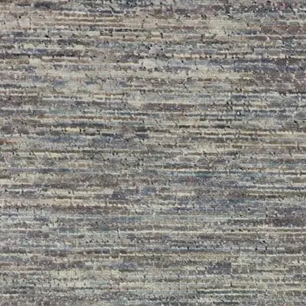 Beautiful Wool& Bamboo Silk Hand knotted Rug India (260×149)cm, marled grass design rug, close-up detail 1