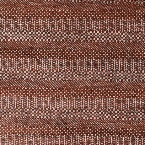 Wool and Bamboo Silk Textured Rug, Hand Knotted Red, Silver germen Dye Indian(360×273)cm, red bamboo silk wool rug, close-up detail 1