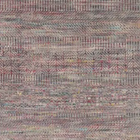 Spectrum Colours Rug Wool, Silk Texture India German Dye (274×172)cm, spectrum herringbone rug, close-up detail 2
