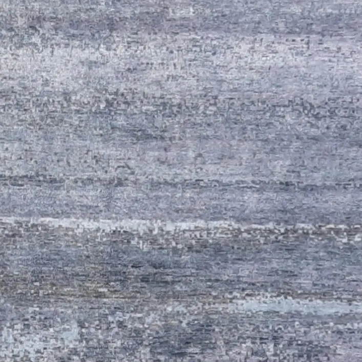 Hand Knotted Rug like StoneDesign NZ Wool & Bamboo Silk India (300×201)cm, stone design cream rug, close-up detail 1