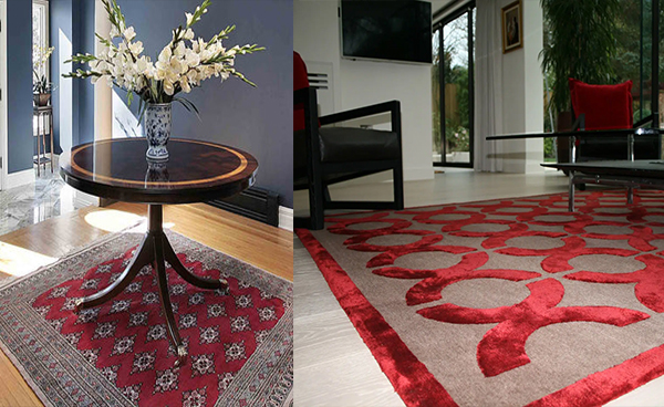 difference between traditional and contemporary rugs