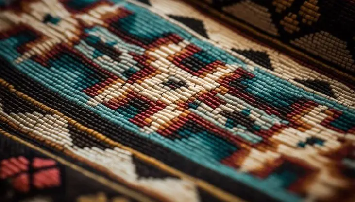 hand-knotted rug