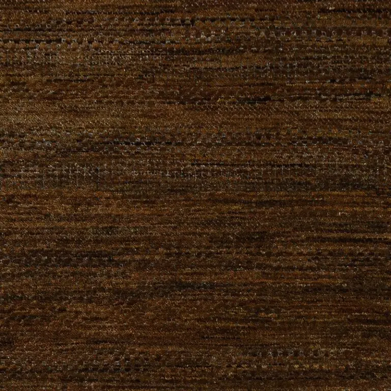 Grace Rug, brown bamboo silk wool rug, close-up detail 3