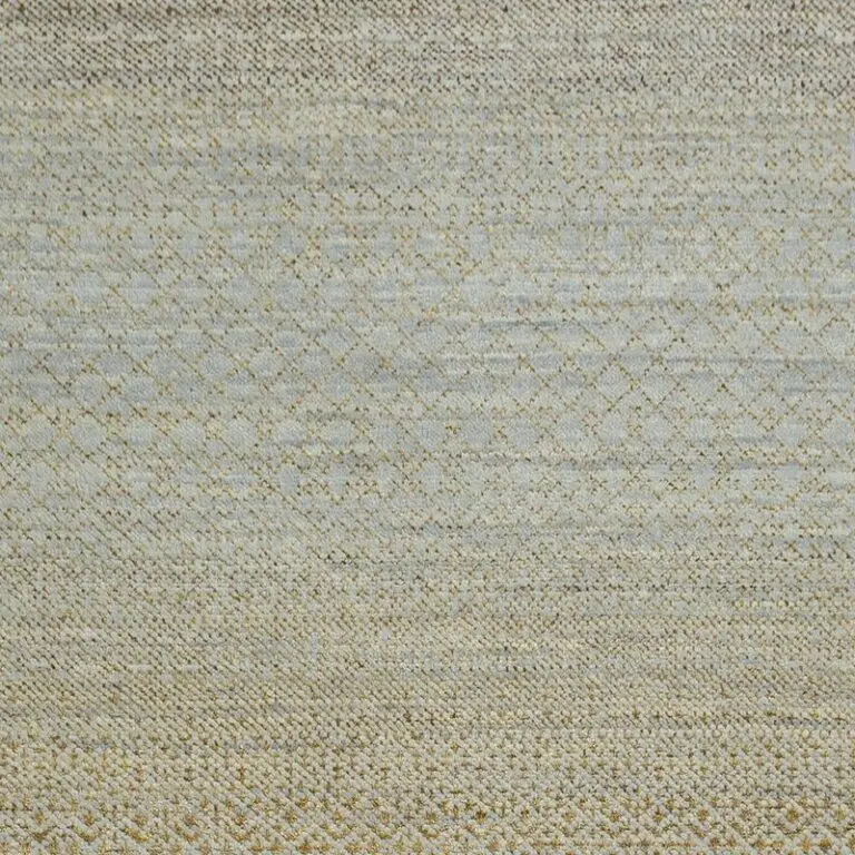 Intellect Rug, gold contemporary wool rug, close-up detail 2