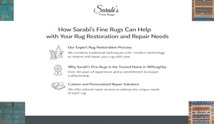 How to Prevent the Need for Rug Restoration and Repair in Willoughby: Expert Tips for Longevity