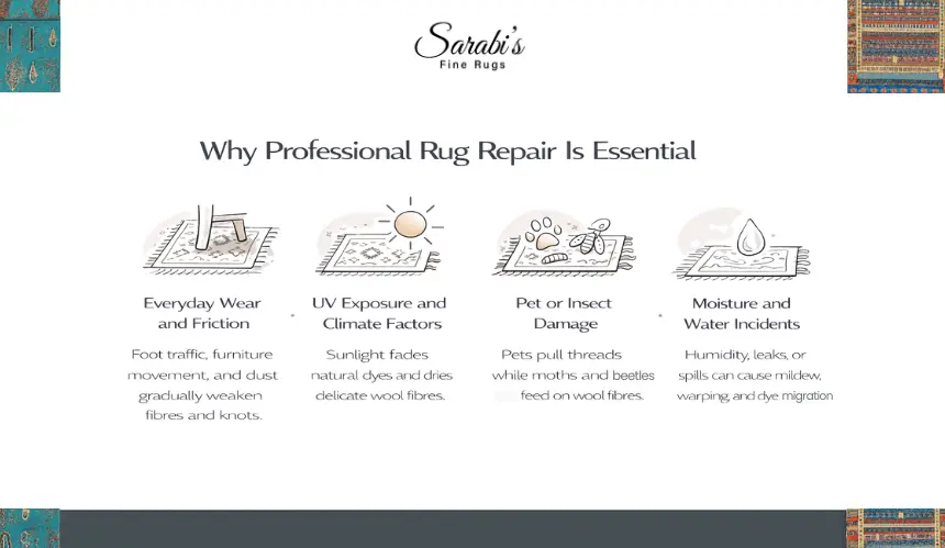 Rugs Repair in North Willoughby, NSW: How Expert Craftsmanship Restores Beauty and Strength