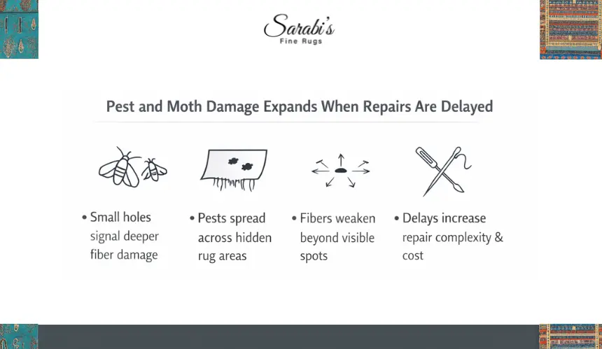 How Delayed Rug Repairs Lead to More Extensive and Costly Damage