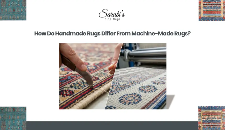How Do Handmade Rugs Differ From Machine-Made Rugs?