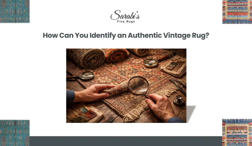 How Can You Identify an Authentic Vintage Rug?
