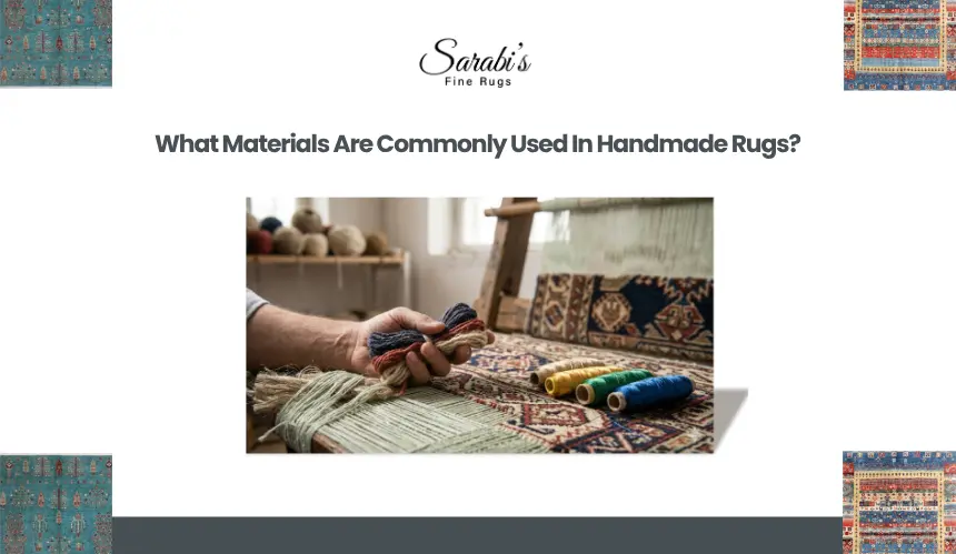 What Materials Are Commonly Used In Handmade Rugs?