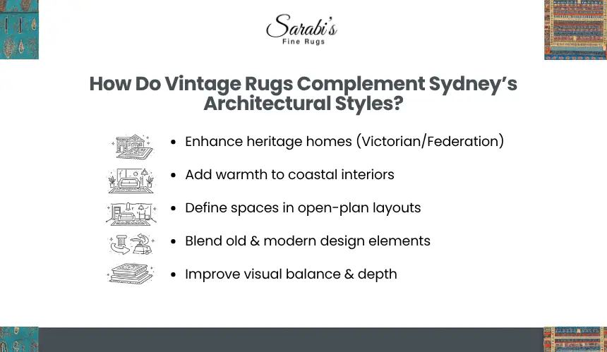 Why Are Vintage Rugs Becoming Popular in Sydney Homes?