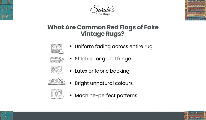How Can You Identify an Authentic Vintage Rug?