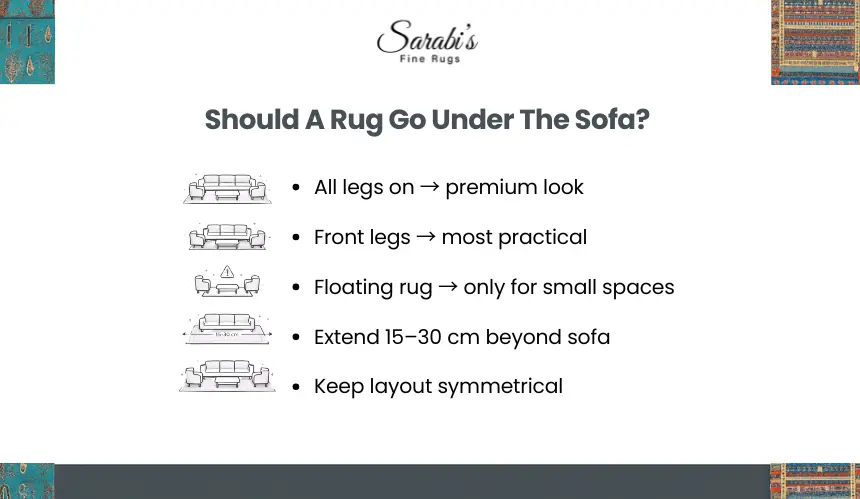 How Do You Choose The Right Rug Size For Your Living Room?