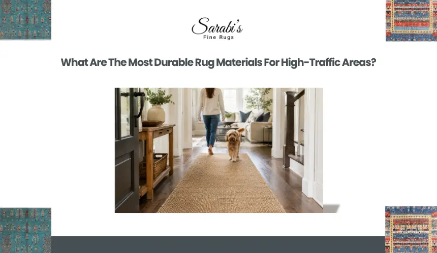 What Are The Most Durable Rug Materials For High-Traffic Areas?