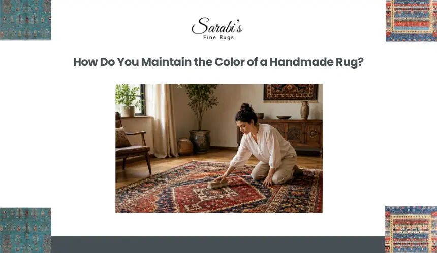 How Do You Maintain the Color of a Handmade Rug?