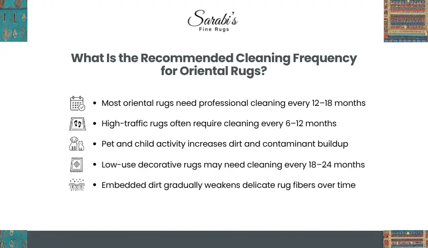How Often Should You Schedule Oriental Rug Cleaning?