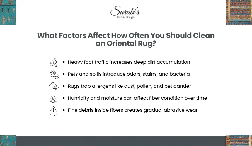 How Often Should You Schedule Oriental Rug Cleaning?