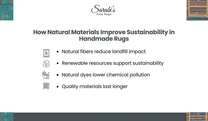 What Are the Environmental Benefits of Handmade Rugs?