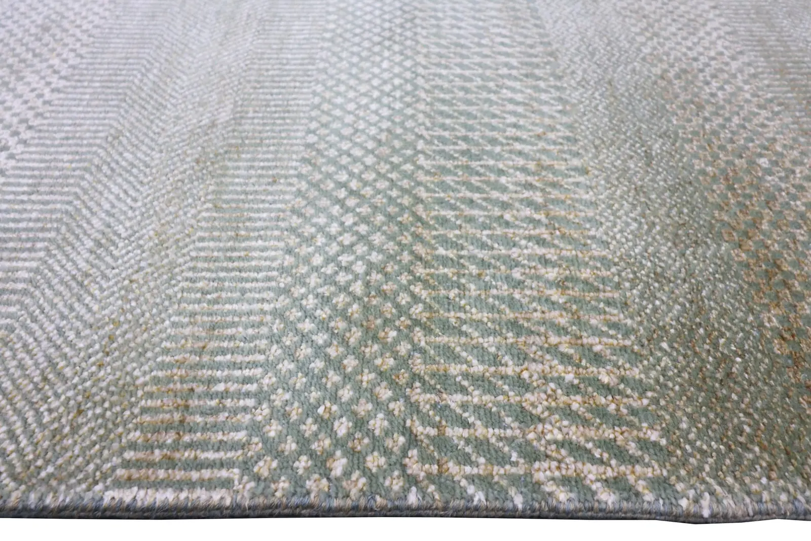 Olive Grove Rug, green and gold grass rug, 315 x 243 cm, photo 2