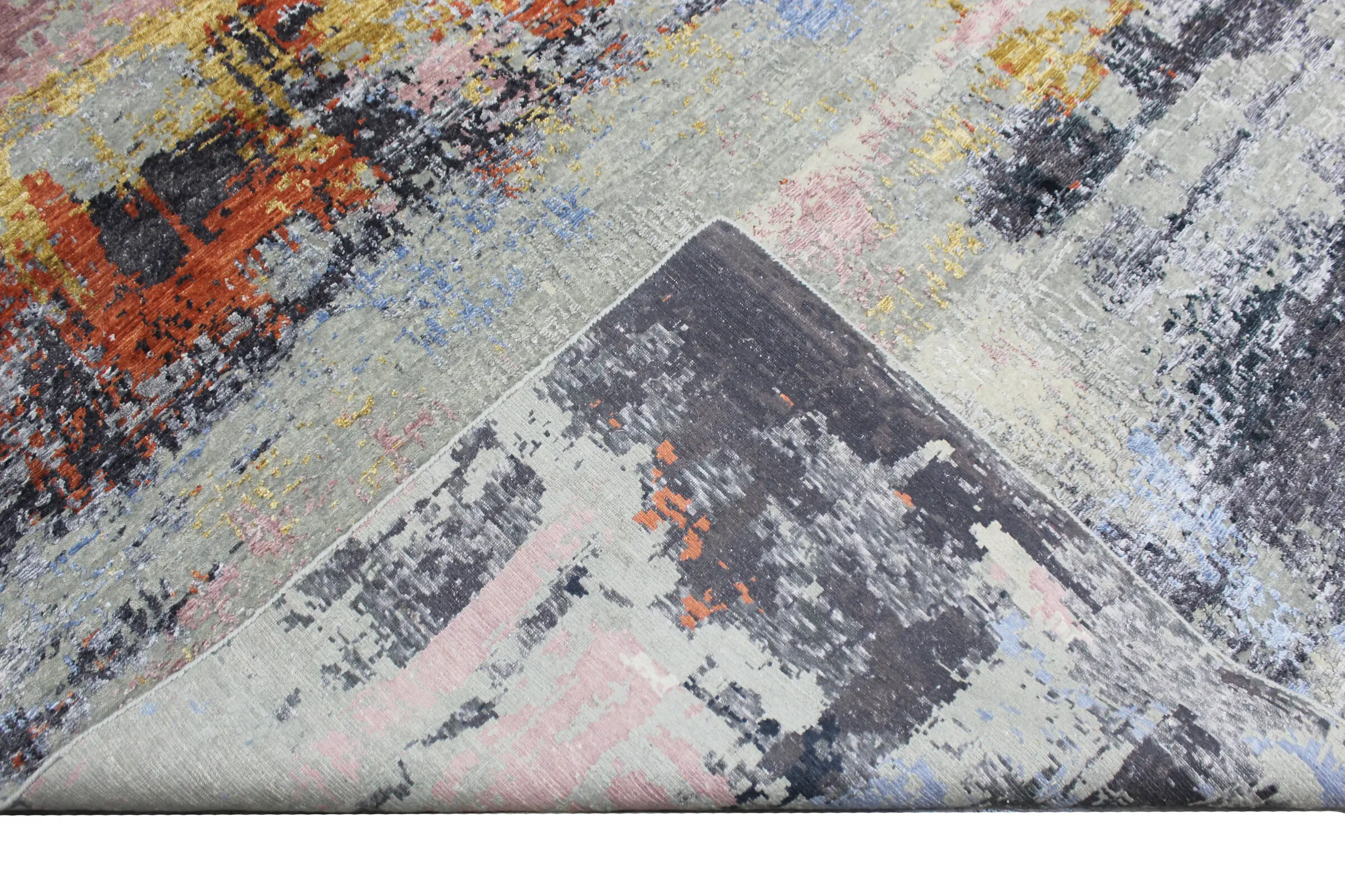 Multi abstract rug RN-114, detail 4